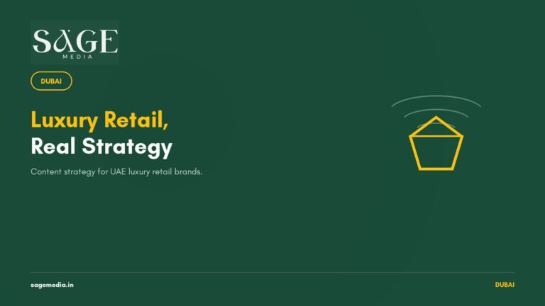 Content Strategy for Luxury Retail Brands in the UAE Market
