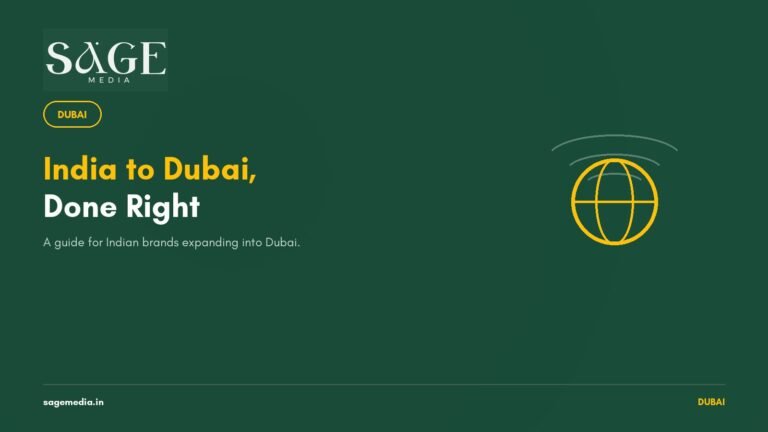 A Marketing Guide for Indian Brands Expanding to Dubai