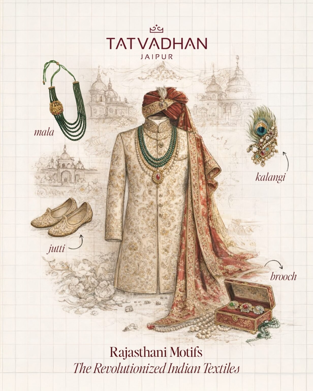 Tatvadhan Jaipur post on Rajasthani motifs in Indian textiles