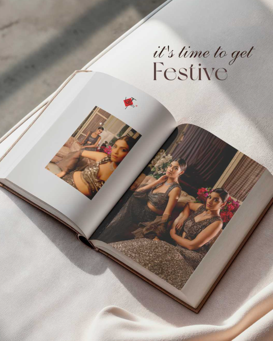 Aari Tari festive lookbook creative