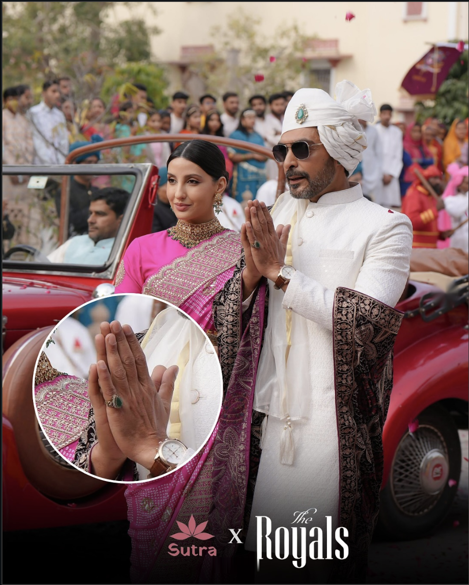 Sutra x The Royals wedding campaign creative
