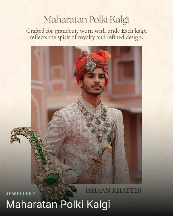 Maharatan Polki Kalgi